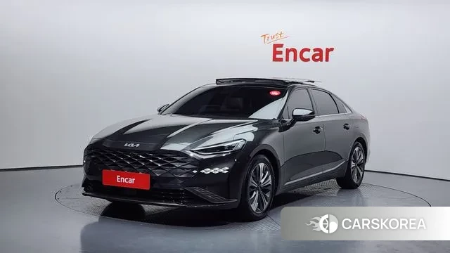Kia K8 Hybrid 2021 Серый из Кореи