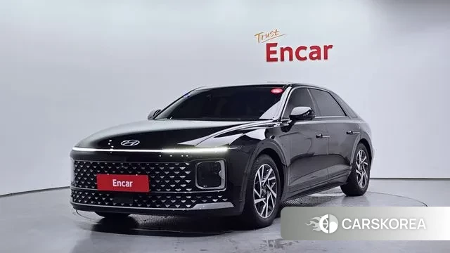 Hyundai Grandeur (GN7) 2023 Черный из Кореи