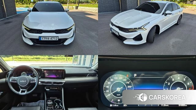 Kia K5 3rd generation 2021 Белый из Кореи