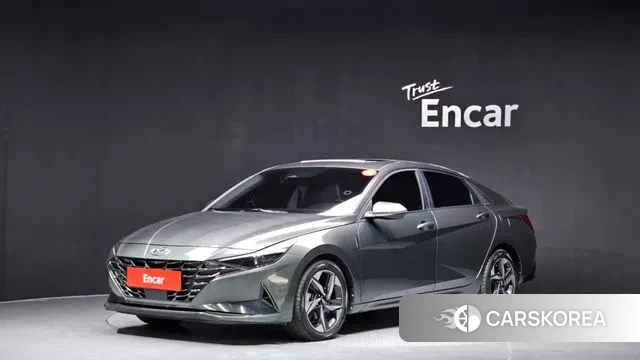 Hyundai Avante (CN7) 2020 Серый из Кореи