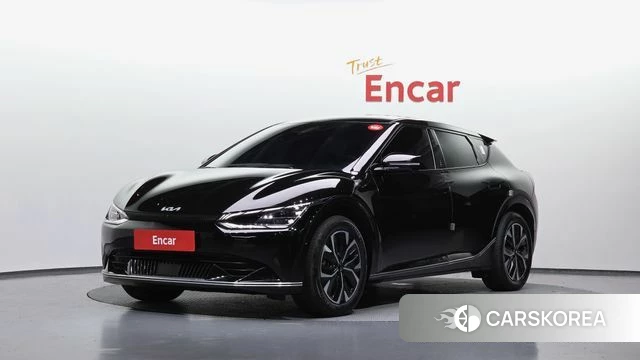 Kia EV6 2023 Черный из Кореи