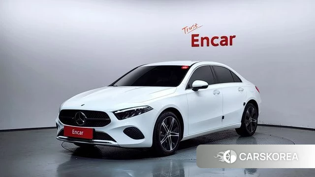 Mercedes-Benz A-Class W177 2024 Белый из Кореи