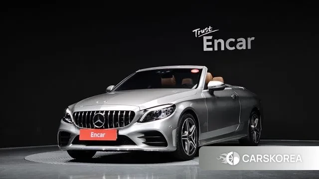 Mercedes-Benz C-Class W205 2021 Серебристо-серый из Кореи