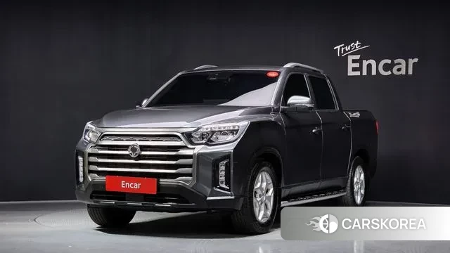 Ssangyong The New Rexton Sport 2023 Серый из Кореи