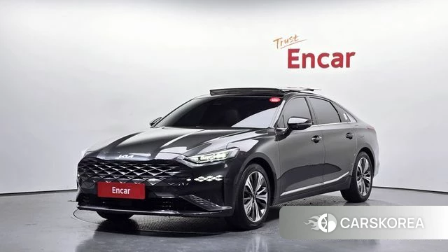 Kia K8 Hybrid 2023 Серый из Кореи