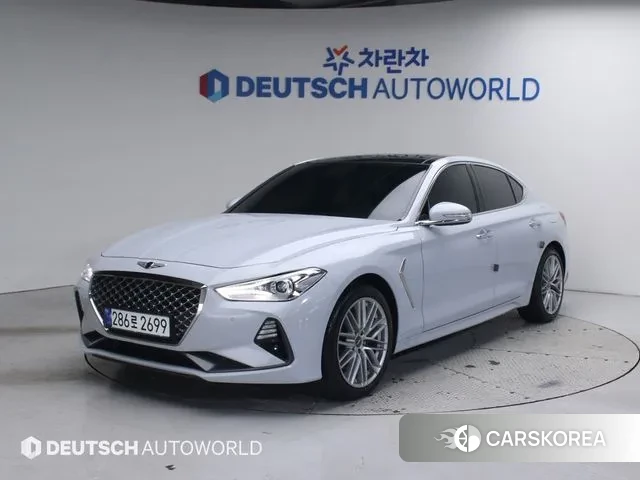 Genesis G70 2019 Серебристо-серый из Кореи