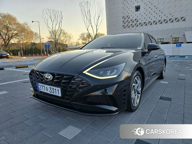 Hyundai Sonata (DN8) 2022 Черный из Кореи