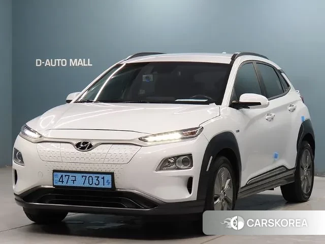Hyundai Kona Electric 2020 Белый из Кореи
