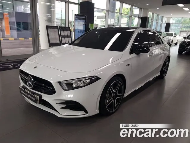 Mercedes-Benz A-Class W177 2022 Белый из Кореи