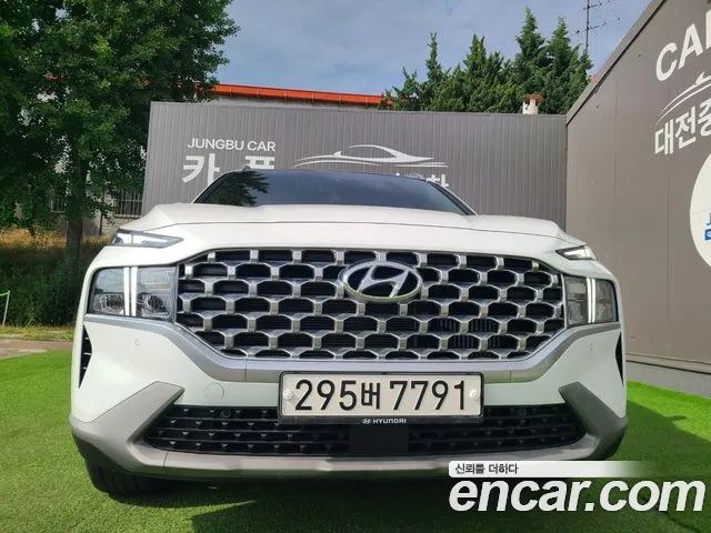 Hyundai The New Santa Fe 2021 Белый из Кореи