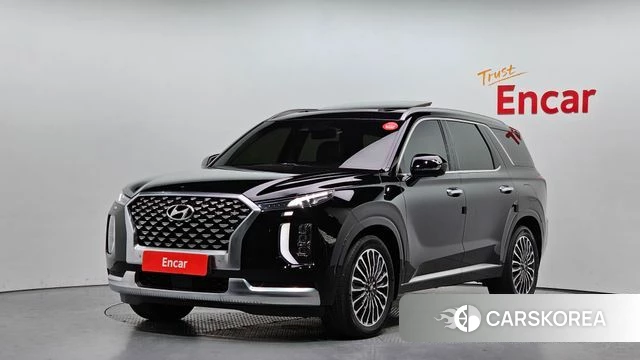 Hyundai Palisade 2021 Черный из Кореи