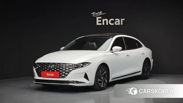 Hyundai The New Grandeur IG Hybrid 2022 Белый из Кореи