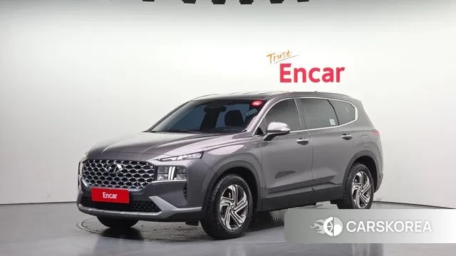 Hyundai The New Santa Fe 2021 Серый из Кореи