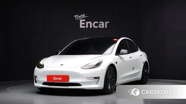 Tesla Model 3 2022 Белый из Кореи