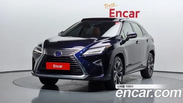 Lexus RX450h 4th generation 2019 Синий из Кореи