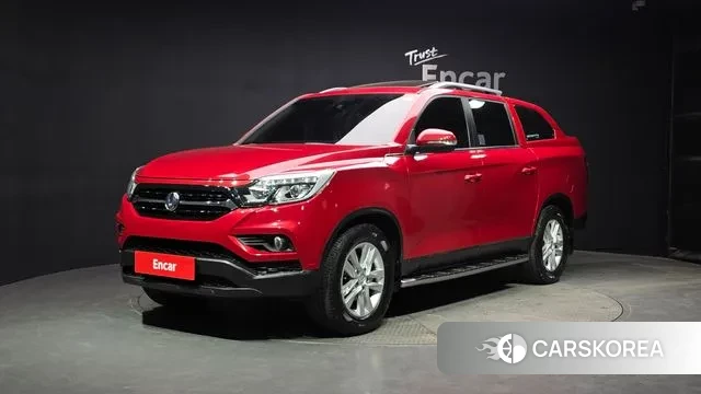 Ssangyong Rexton Sports 2018 Красный из Кореи