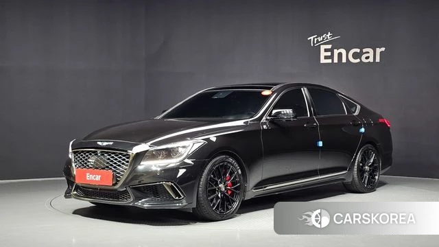 Genesis G80 2018 Черный из Кореи