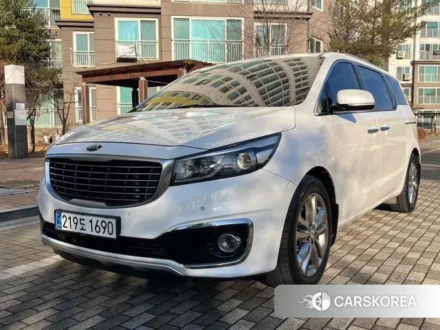 Kia All New Carnival 2018 Белый из Кореи