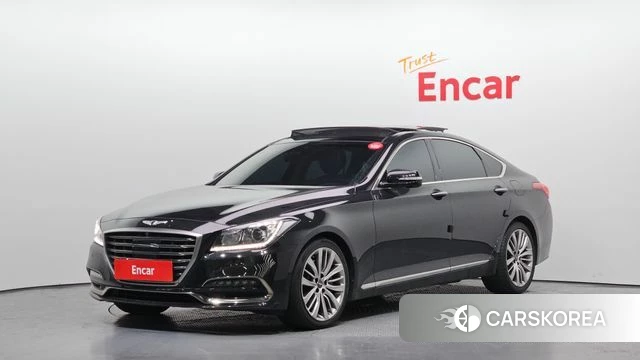 Genesis G80 2018 Черный из Кореи