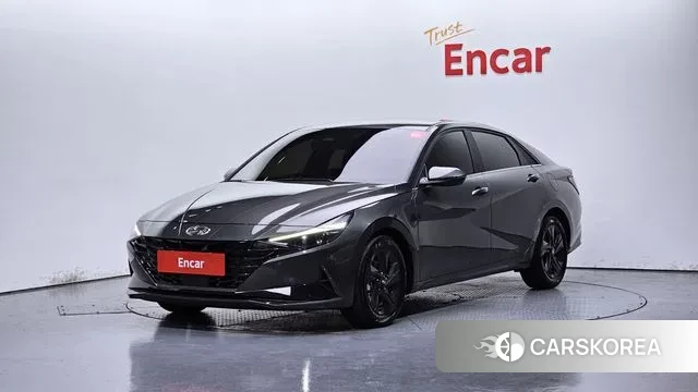 Hyundai Avante Hybrid (CN7) 2021 Серый из Кореи