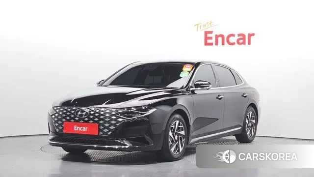 Hyundai The New Grandeur IG Hybrid 2021 Черный из Кореи