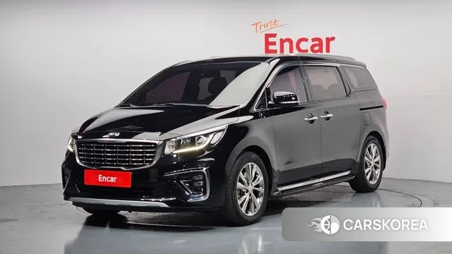 Kia The New Carnival 2018 Черный из Кореи