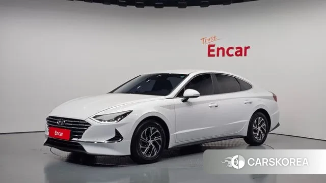 Hyundai Sonata Hybrid (DN8) 2021 Белый из Кореи