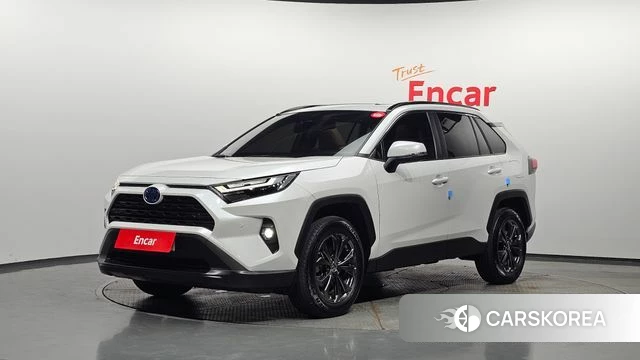 Toyota RAV4 5th Generation 2024 Белый из Кореи