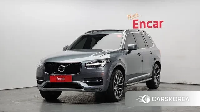 Volvo XC90 second Generation 2018 Серебристо-серый из Кореи