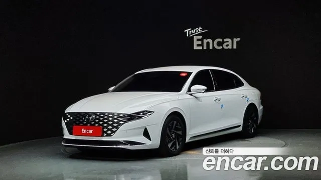 Hyundai The New Grandeur IG Hybrid 2022 Белый из Кореи
