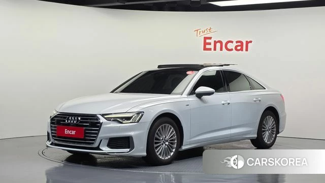 Audi A6 (C8) 2021 Белый из Кореи