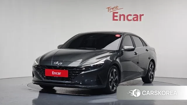 Hyundai Avante (CN7) 2021 Серый из Кореи