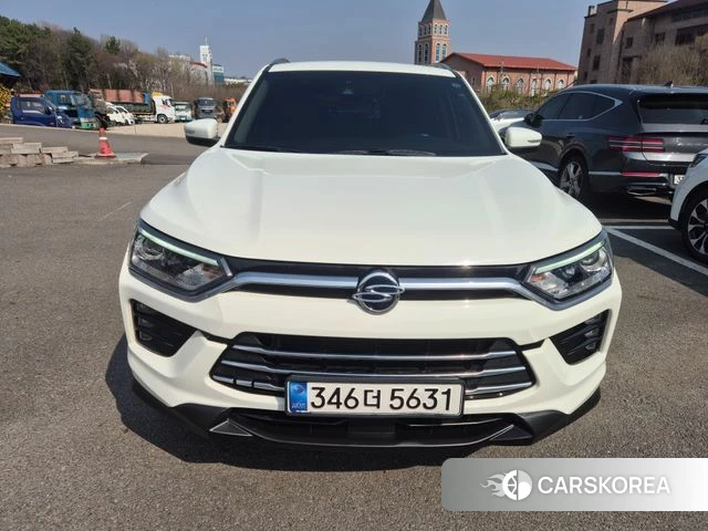 Ssangyong Beautiful Korando 2021 Белый из Кореи
