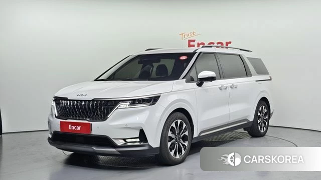 Kia Carnival 4th generation 2021 Белый из Кореи