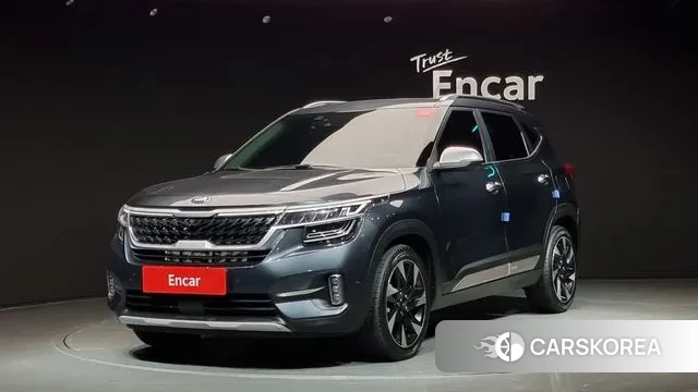 Kia Seltos 2021 Серый из Кореи