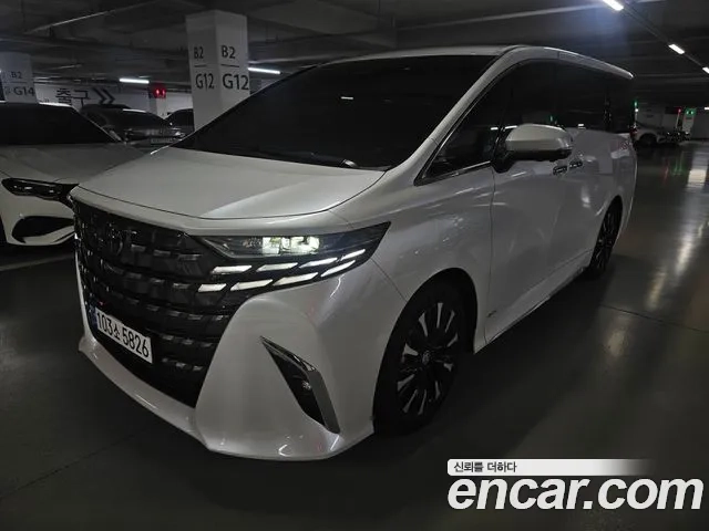 Toyota Alphard 4th Generation 2024 Белый из Кореи