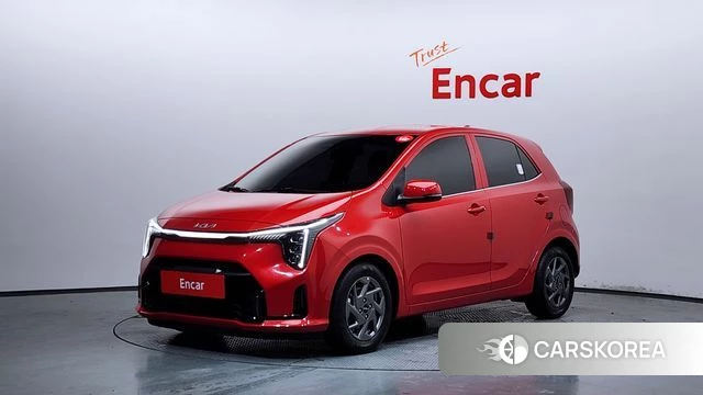 Kia The New Morning (JA) 2024 Красный из Кореи