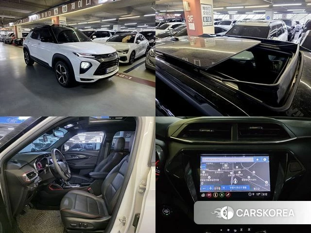 Chevrolet (GM Daewoo) Trailblazer 2022 Белый из Кореи