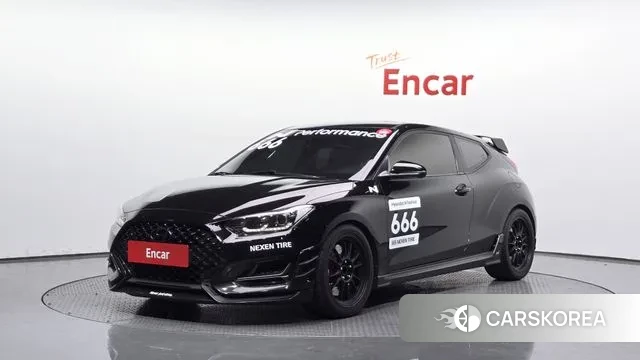 Hyundai Veloster (JS) 2018 Черный из Кореи