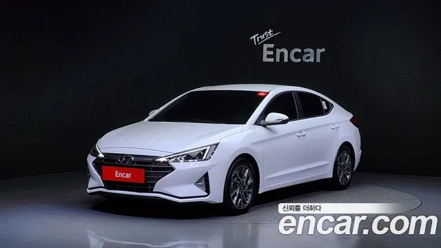 Hyundai The New Avante AD 2019 Белый из Кореи