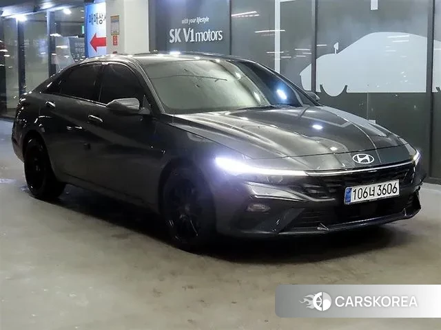 Hyundai The New Avante (CN7) 2024 Серый из Кореи