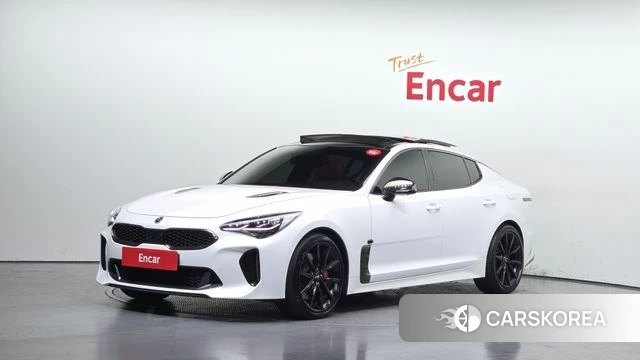 Kia Stinger 2019 Белый из Кореи