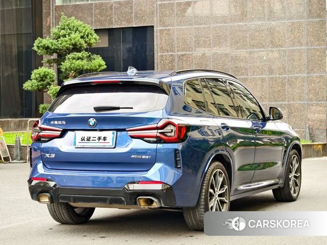 BMW X3 2022 Синий из Китая