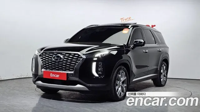 Hyundai Palisade 2019 Черный из Кореи