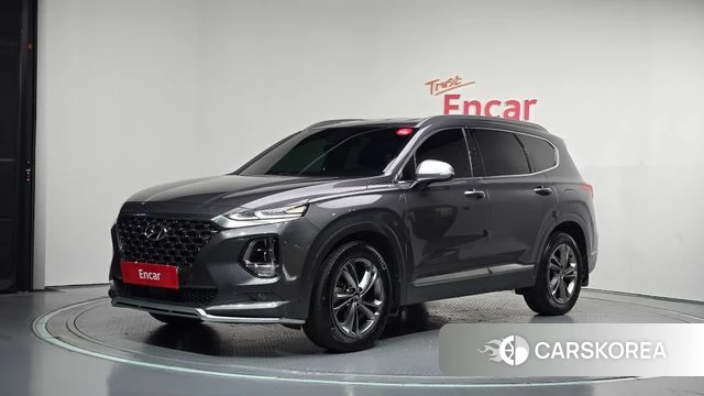 Hyundai Santa Fe TM 2018 Серый из Кореи