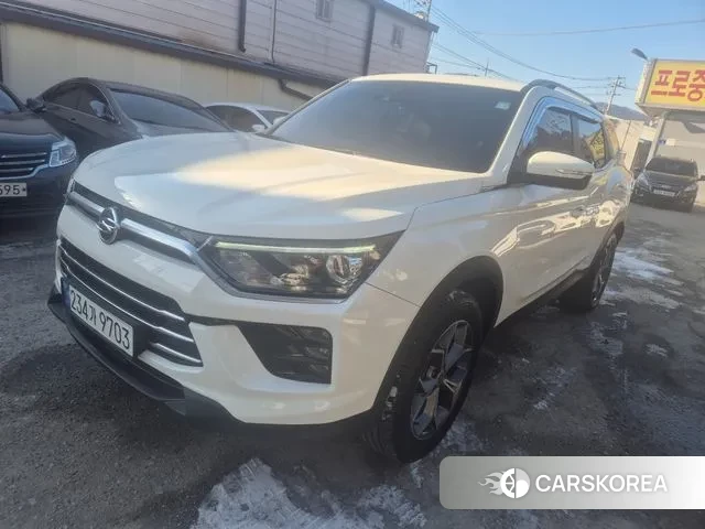 Ssangyong Beautiful Korando 2021 Белый из Кореи