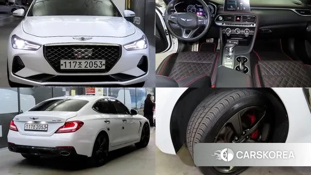 Genesis G70 2020 Белый из Кореи