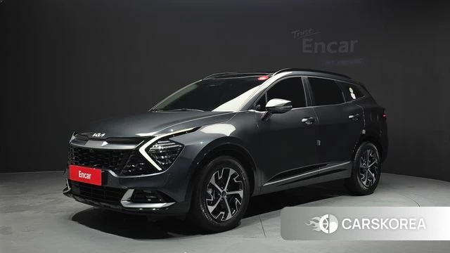 Kia Sportage 5th Generation Hybrid 2023 Серый из Кореи