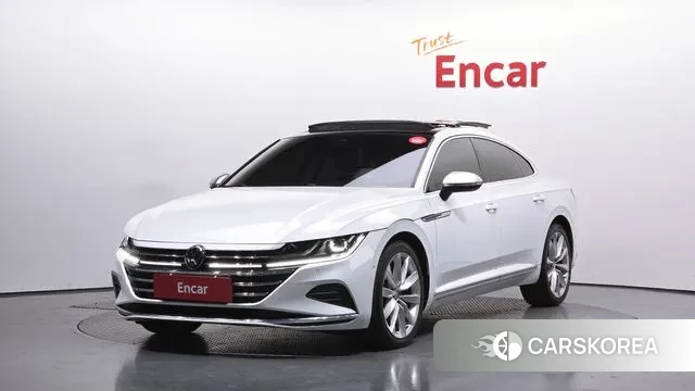 Volkswagen Arteon 2022 Белый из Кореи