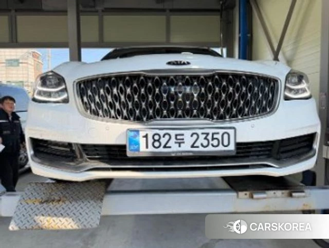 Kia More K9 2021 Белый из Кореи